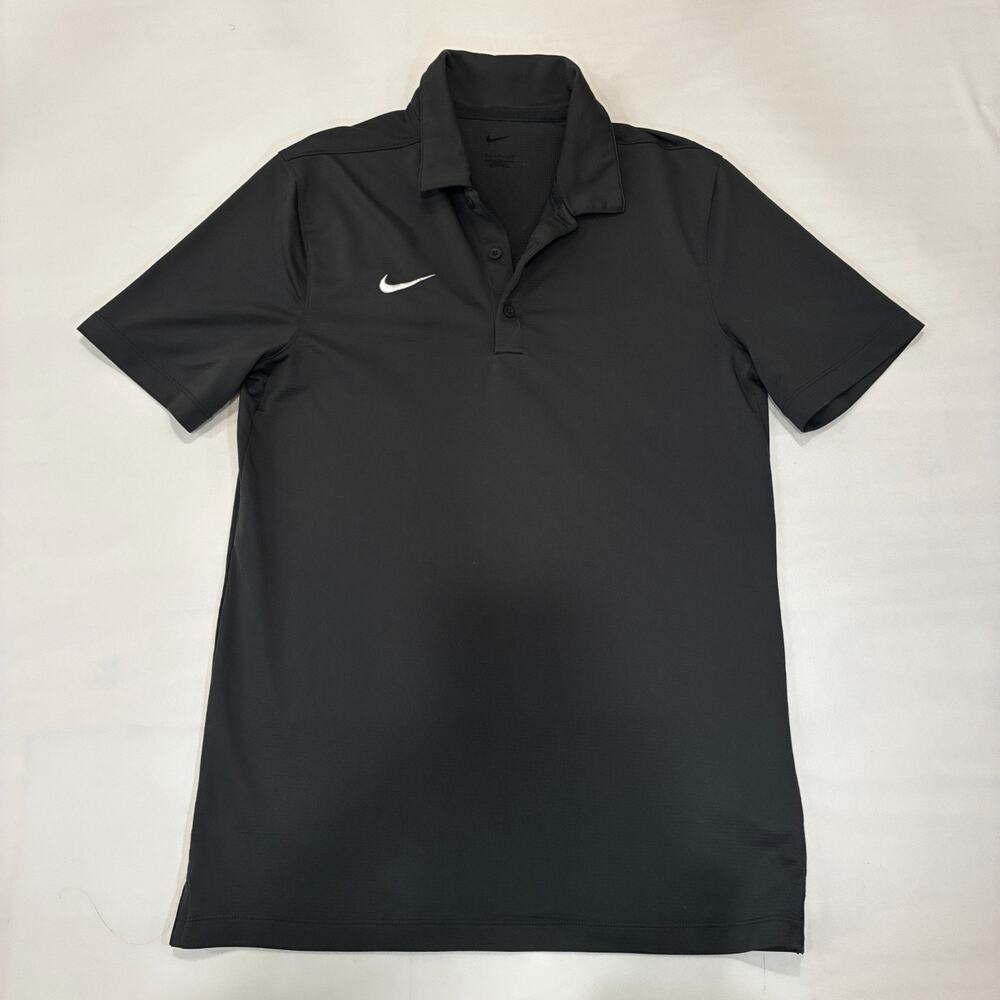 NIKE Men's Polo DRI-FIT Golf Standard Dark Gray Size S